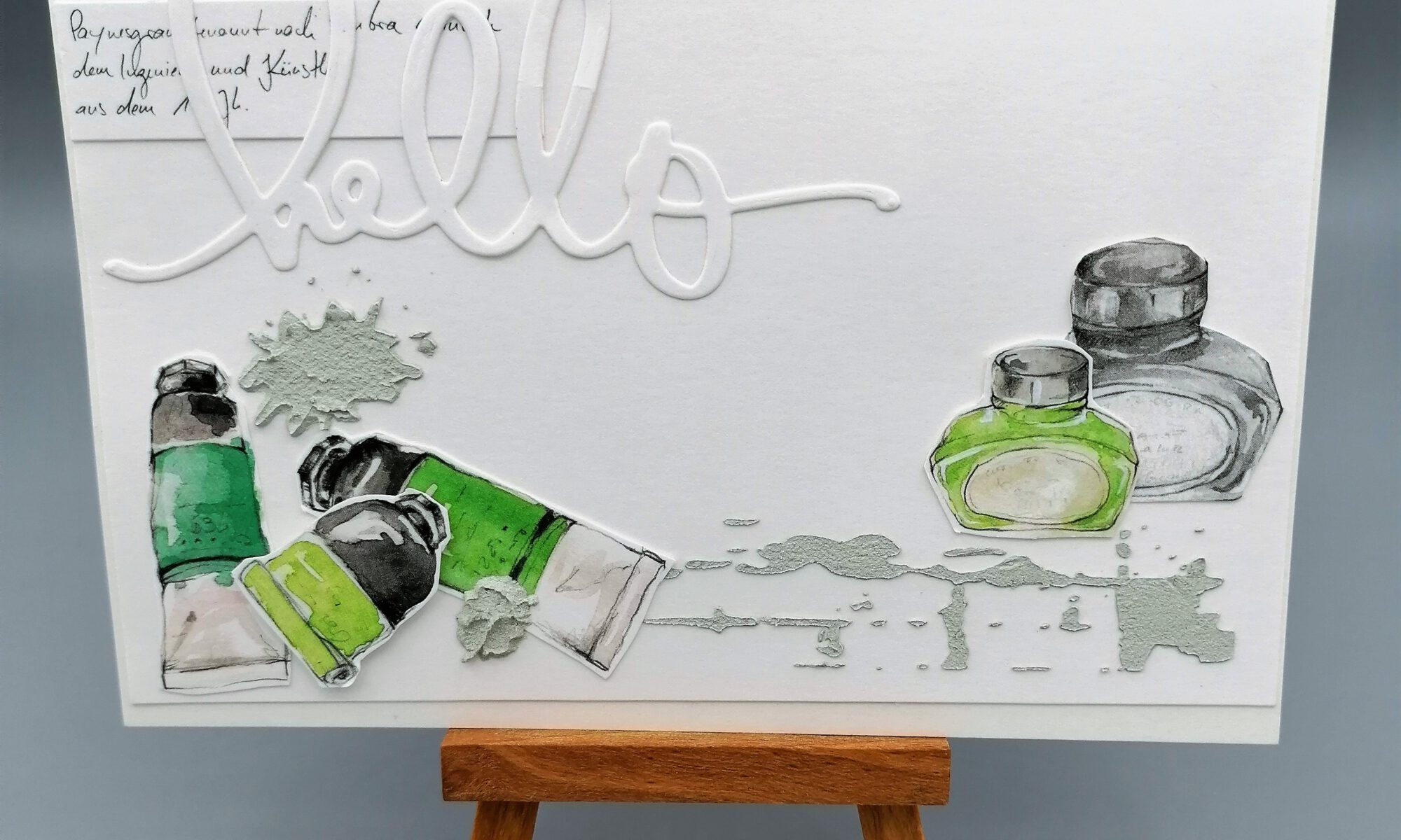 Scrapbooking- Kartengestaltung