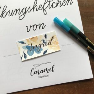 03-12-23 Handlettering mit Xenia von Caramellettering @ KREATIV HUHN Frankfurt