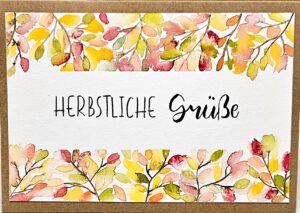 11-00-02-25 Pop-Up Aquarellkarte gestalten mit Carina von Crafts & Stories @ KREATIV HUHN Frankfurt